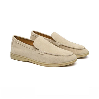 Carter - Premium loafers i ruskind