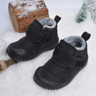 Frummies Sneboots | Varme Børne-Barefoot Sneakers til børn med for og velcro