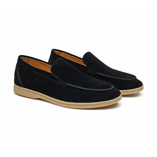 Carter - Premium loafers i ruskind