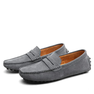 Mike - Italiensk stil ruskind loafers