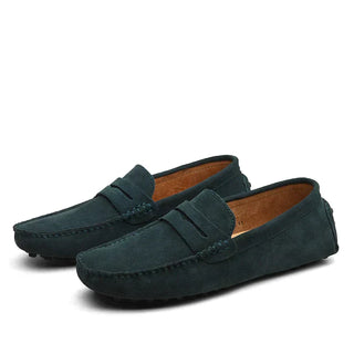 Mike - Italiensk stil ruskind loafers