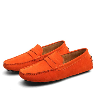 Mike - Italiensk stil ruskind loafers