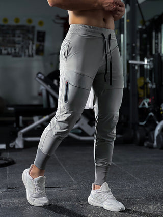 Stay Cool High Rib Cargo Jogger Athletic Trousers til mænd - Birte