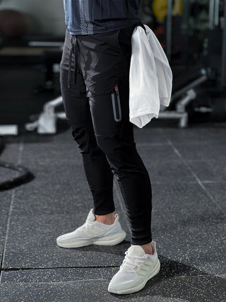 Stay Cool High Rib Cargo Jogger Athletic Trousers til mænd - Birte