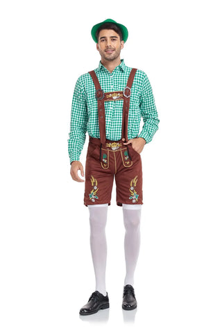 Traditionelt bayersk oktoberfest-kostume til mænd - Javarka