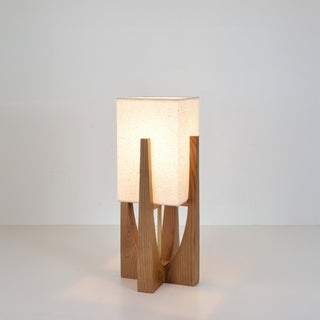 Unik Design Bordlampe | Dekorativ Lampe Med Naturlige Elementer