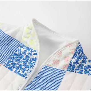 Heartbeats - Trendy quiltet patchworkjakke