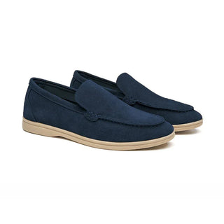 Carter - Premium loafers i ruskind