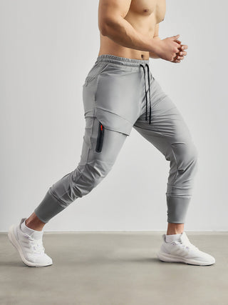 Stay Cool High Rib Cargo Jogger Athletic Trousers til mænd - Birte