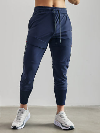 Stay Cool High Rib Cargo Jogger Athletic Trousers til mænd - Birte