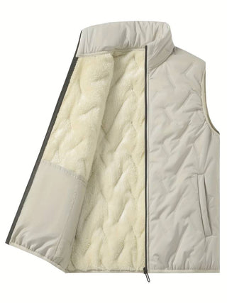 Calico - Mønstret Bodywarmer Vest