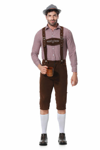 Oktoberfest-lederhosen til mænd - Quon