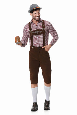 Oktoberfest-lederhosen til mænd - Quon