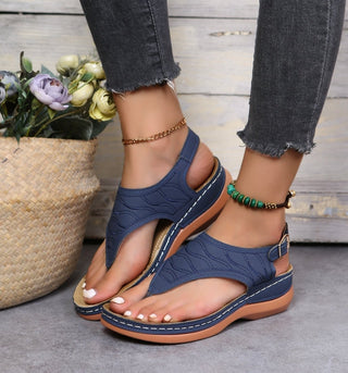 Lydia | Komfortable, robuste flip-flop-sandaler