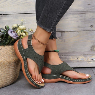 Lydia | Komfortable, robuste flip-flop-sandaler