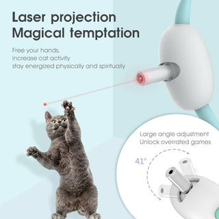 PawLove | Laser Genopladelig Legetøjskrave