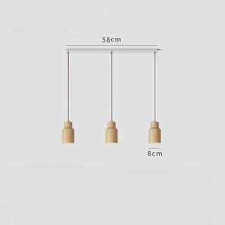 Rustik træ pendellampe - skønhed og funktionalitet i én - loftlampe